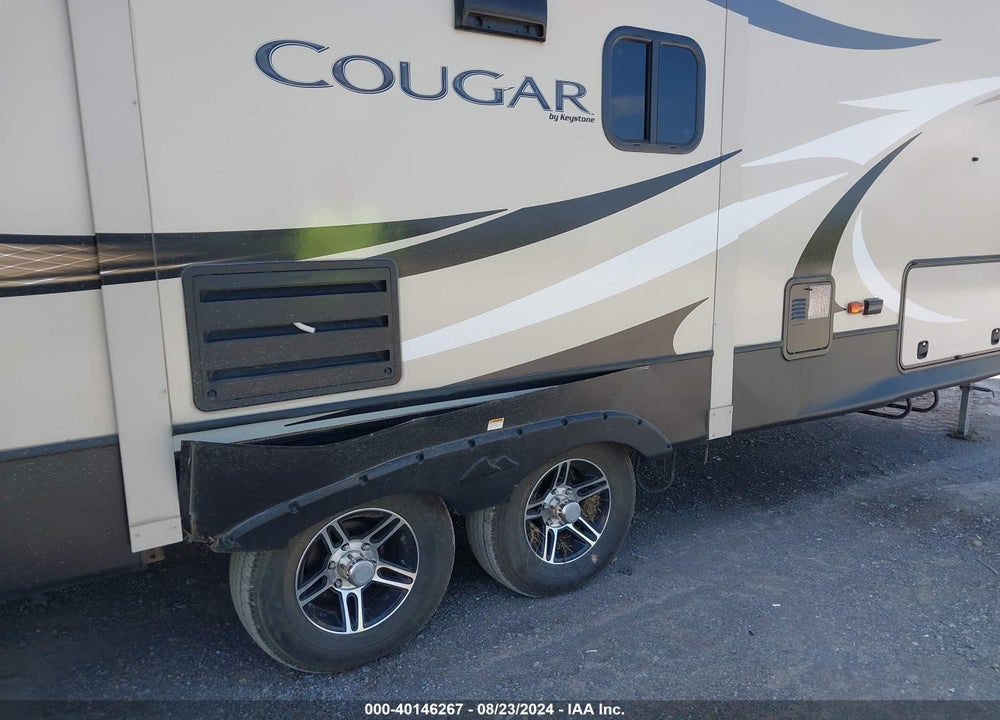 2018 COUGAR 27RLS VIN: 4YDF27R28J2509841