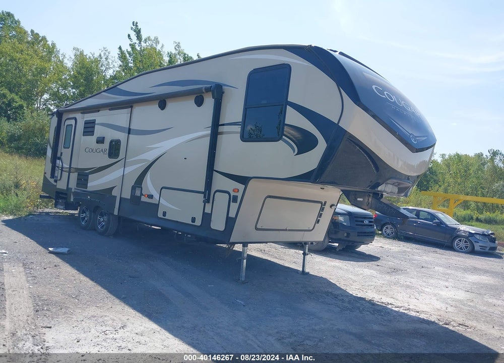 2018 COUGAR 27RLS VIN: 4YDF27R28J2509841