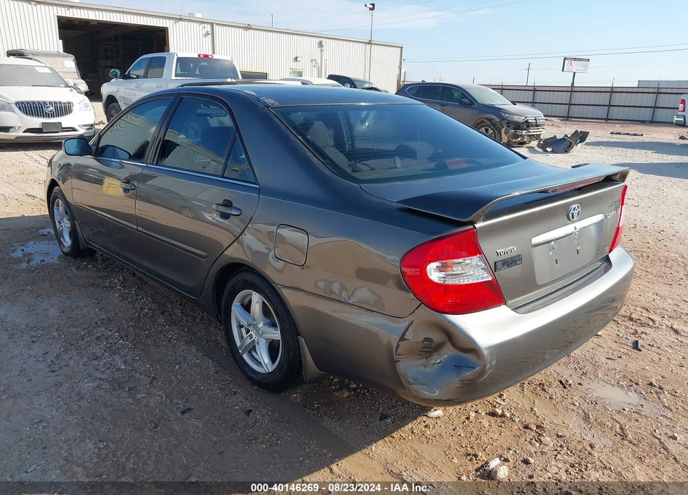 2002 TOYOTA CAMRY LE VIN: 4T1BE30K12U528232