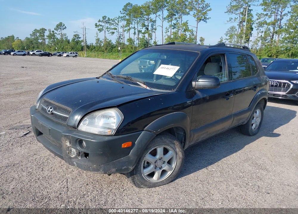 2005 HYUNDAI TUCSON GLS/LX VIN: KM8JN72D35U073079