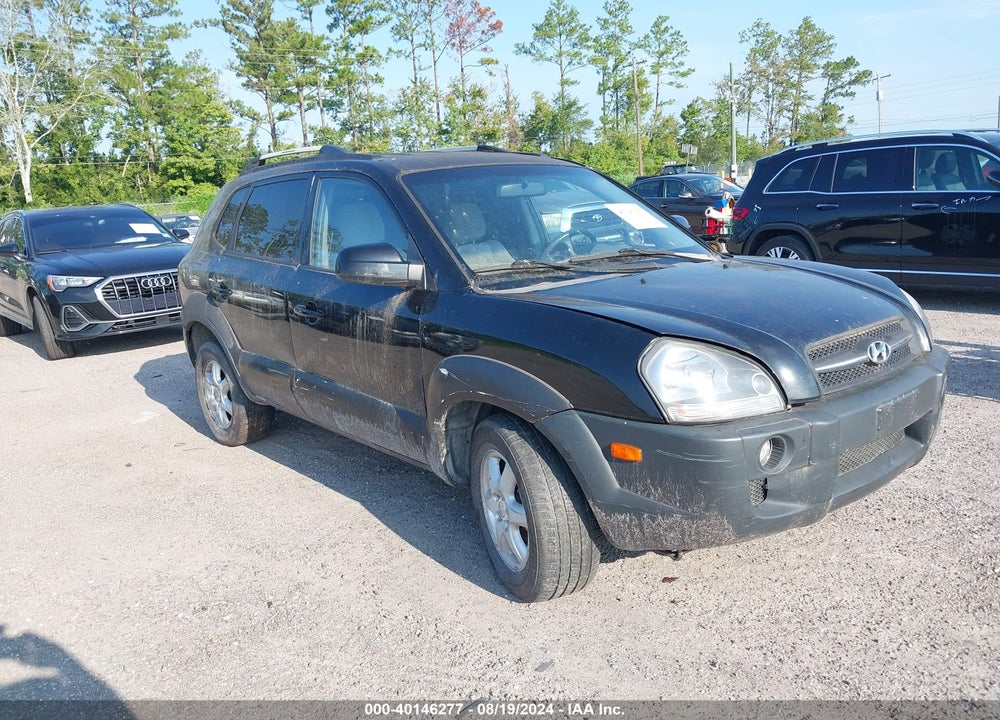 2005 HYUNDAI TUCSON GLS/LX VIN: KM8JN72D35U073079
