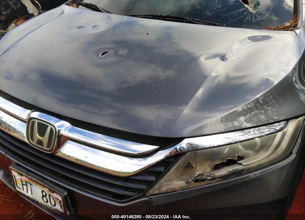 2018 HONDA ODYSSEY EX-L VIN: 5FNRL6H70JB017628