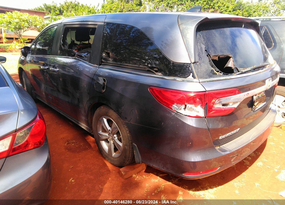 2018 HONDA ODYSSEY EX-L VIN: 5FNRL6H70JB017628