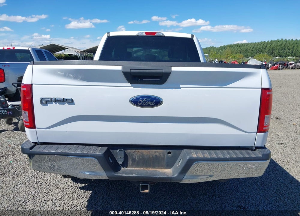 2016 FORD F-150 XLT VIN: 1FTEX1EP0GKD97995