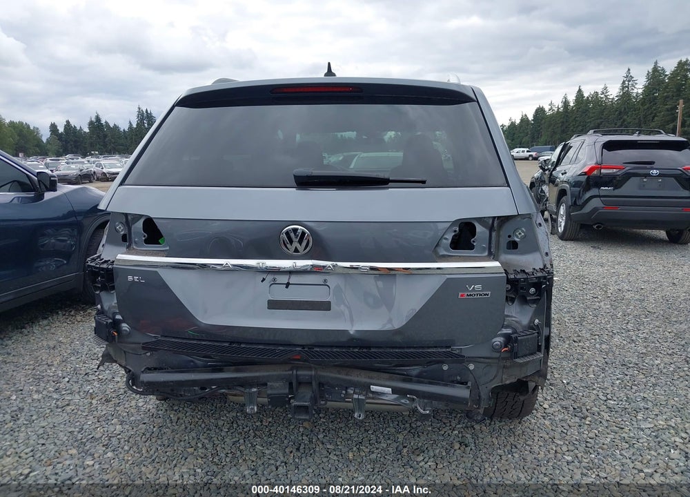 2019 VOLKSWAGEN ATLAS 3.6L V6 SEL VIN: 1V2MR2CAXKC515319