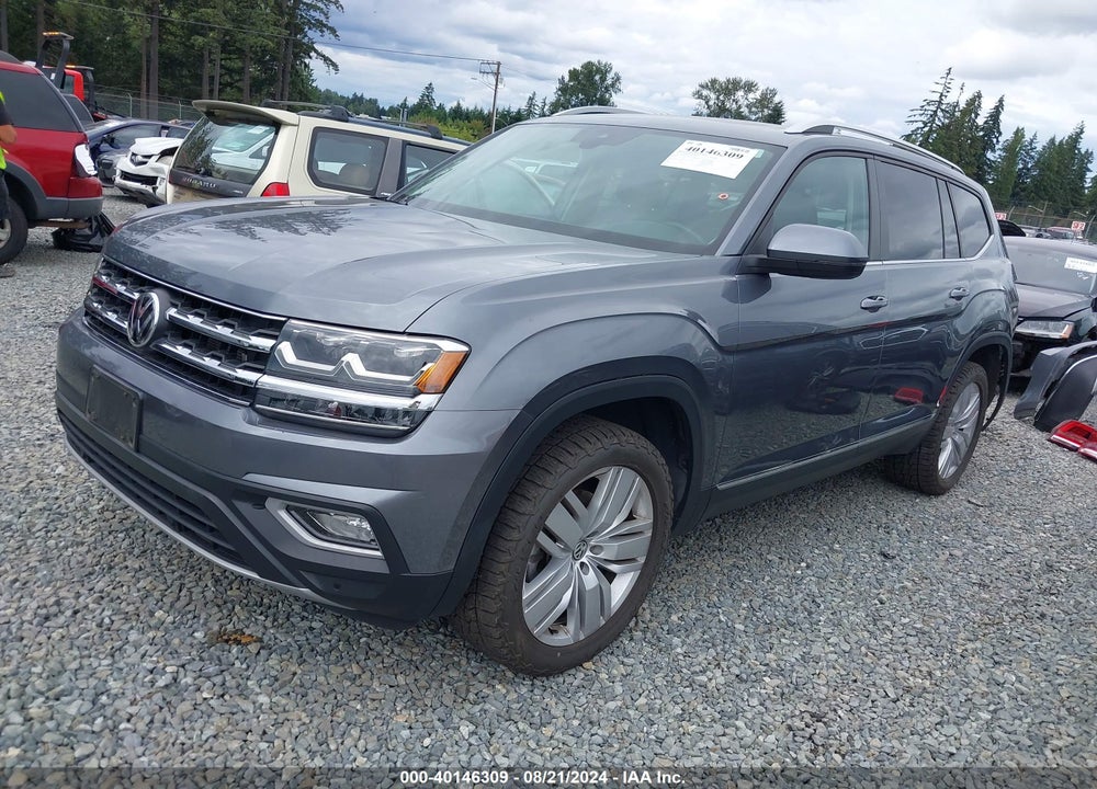 2019 VOLKSWAGEN ATLAS 3.6L V6 SEL VIN: 1V2MR2CAXKC515319
