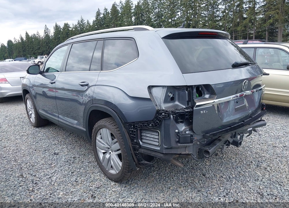 2019 VOLKSWAGEN ATLAS 3.6L V6 SEL VIN: 1V2MR2CAXKC515319