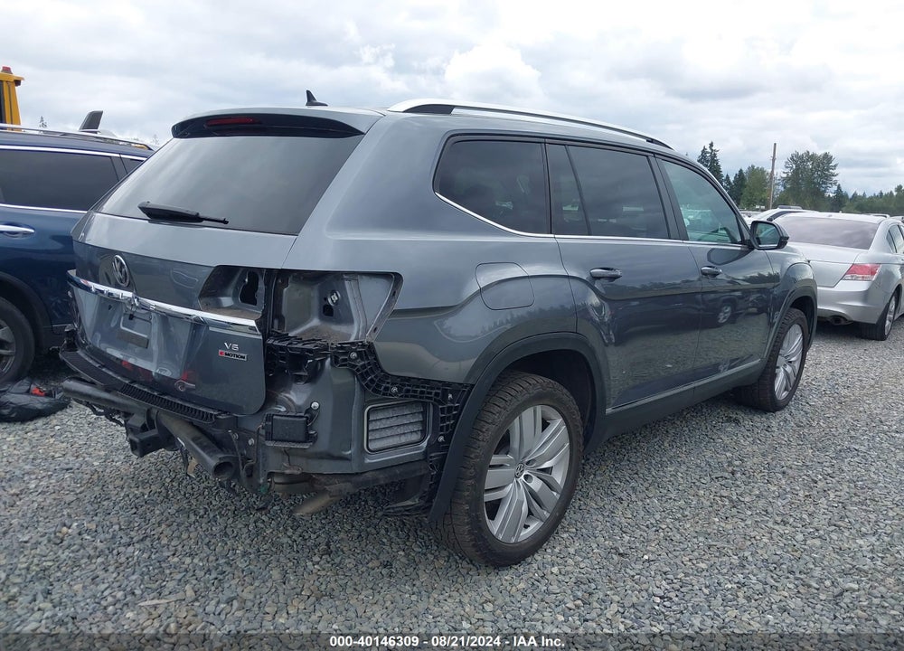 2019 VOLKSWAGEN ATLAS 3.6L V6 SEL VIN: 1V2MR2CAXKC515319