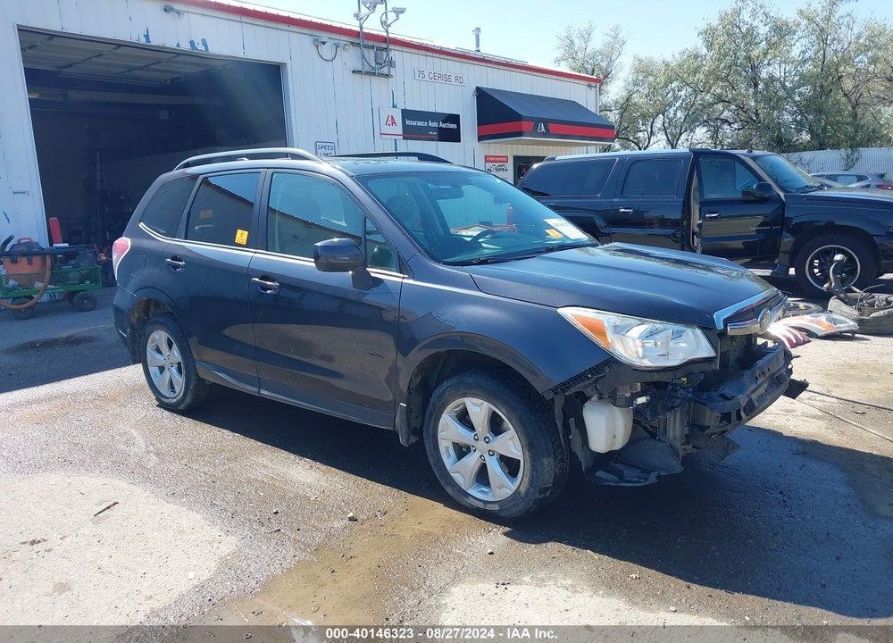 2016 SUBARU FORESTER 2.5I PREMIUM VIN: JF2SJADC0GH564437