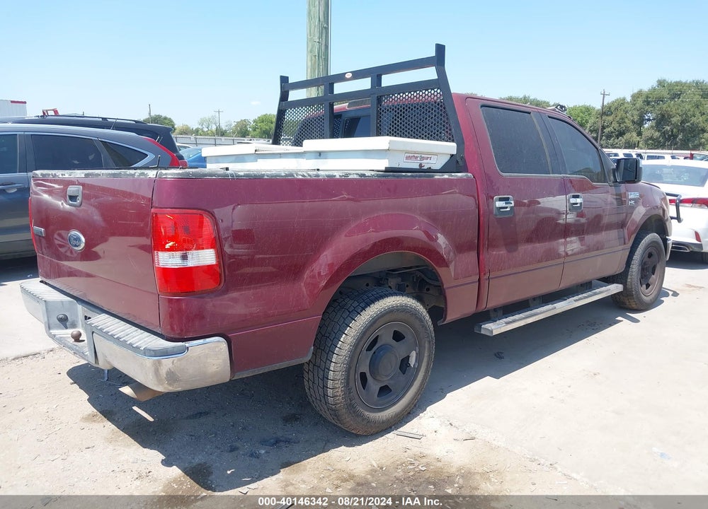 2004 FORD F-150 XLT VIN: 1FTRW12W14KC50600