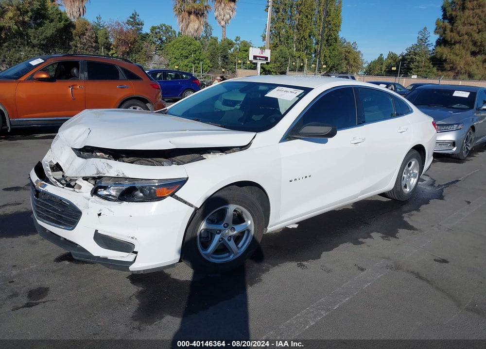 2016 CHEVROLET MALIBU VIN: 1G1ZB5ST1GF345916