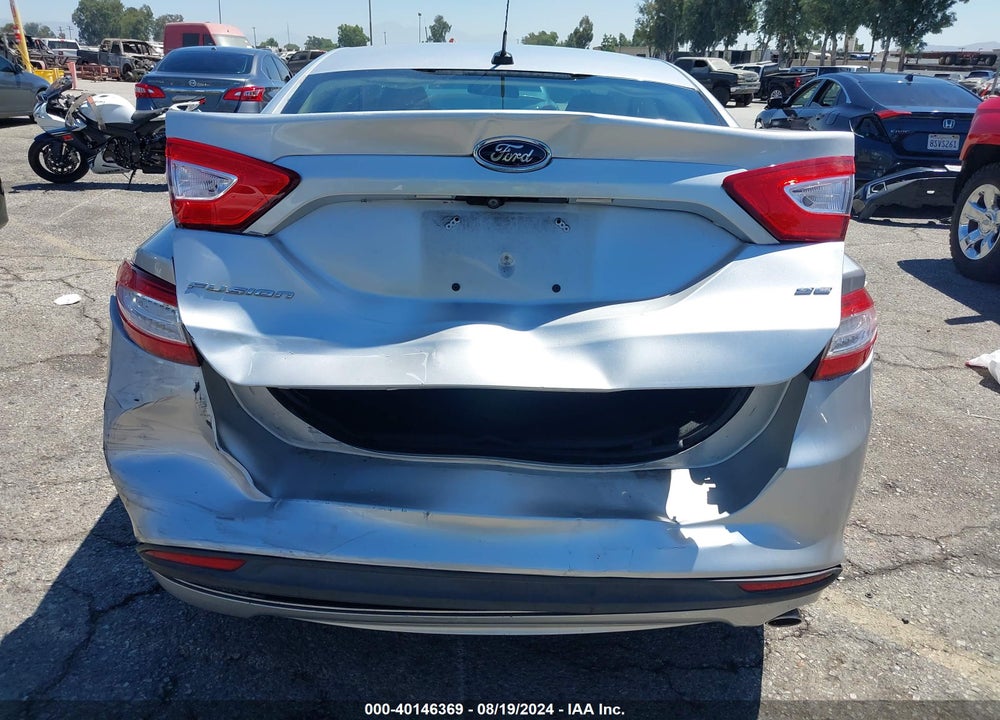 2016 FORD FUSION SE VIN: 3FA6P0H74GR234018