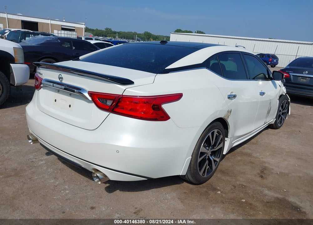 2018 NISSAN MAXIMA 3.5 SL VIN: 1N4AA6AP5JC372200