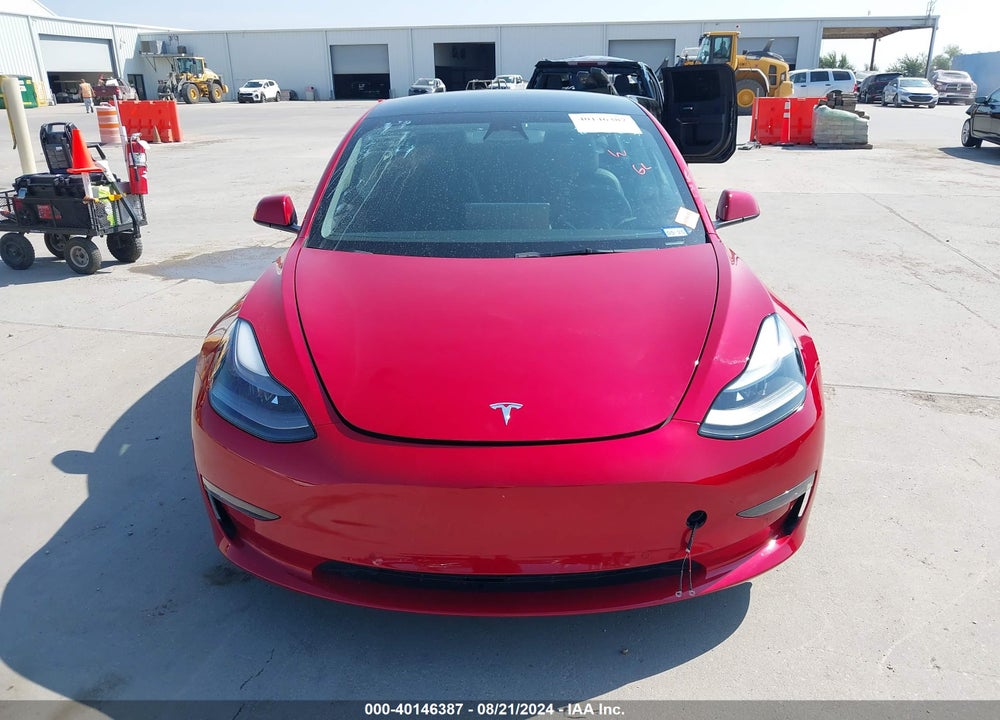 2022 TESLA MODEL 3 LONG RANGE DUAL MOTOR ALL-WHEEL DRIVE VIN: 5YJ3E1EBXNF169708
