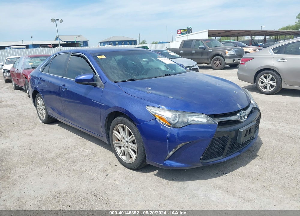 2015 TOYOTA CAMRY SE VIN: 4T1BF1FK4FU939980