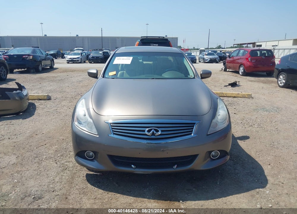 2011 INFINITI G37X VIN: JN1CV6AR5BM410774