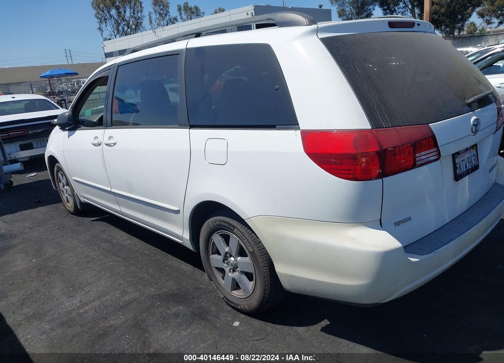 2005 TOYOTA SIENNA LE VIN: 5TDZA23C55S245323