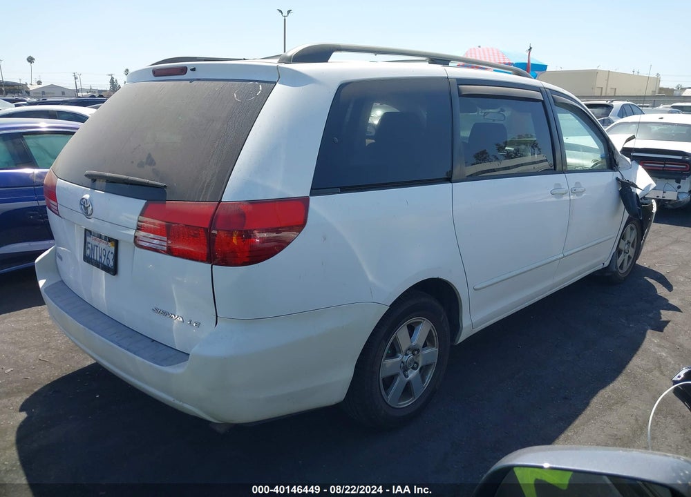 2005 TOYOTA SIENNA LE VIN: 5TDZA23C55S245323