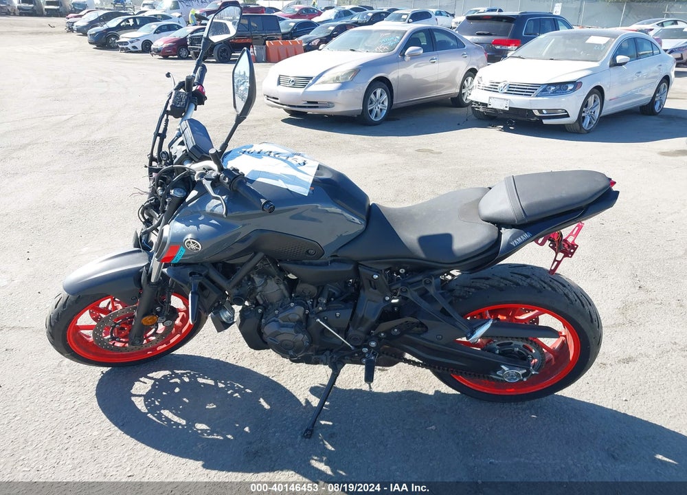 2021 YAMAHA MT07 C VIN: JYARM32Y6MA000323