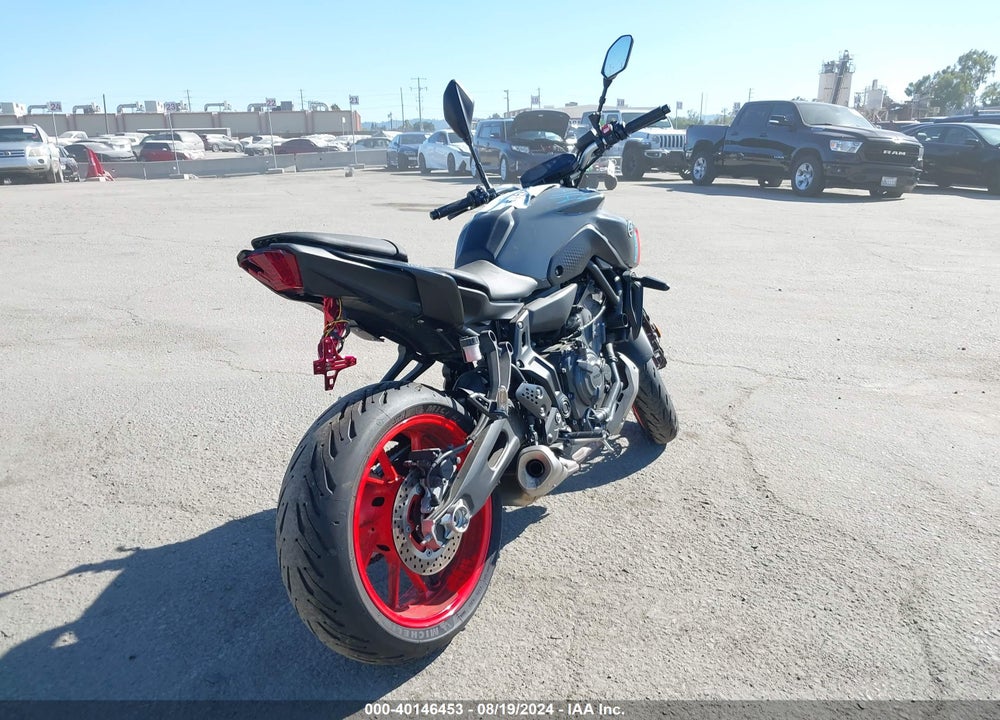 2021 YAMAHA MT07 C VIN: JYARM32Y6MA000323