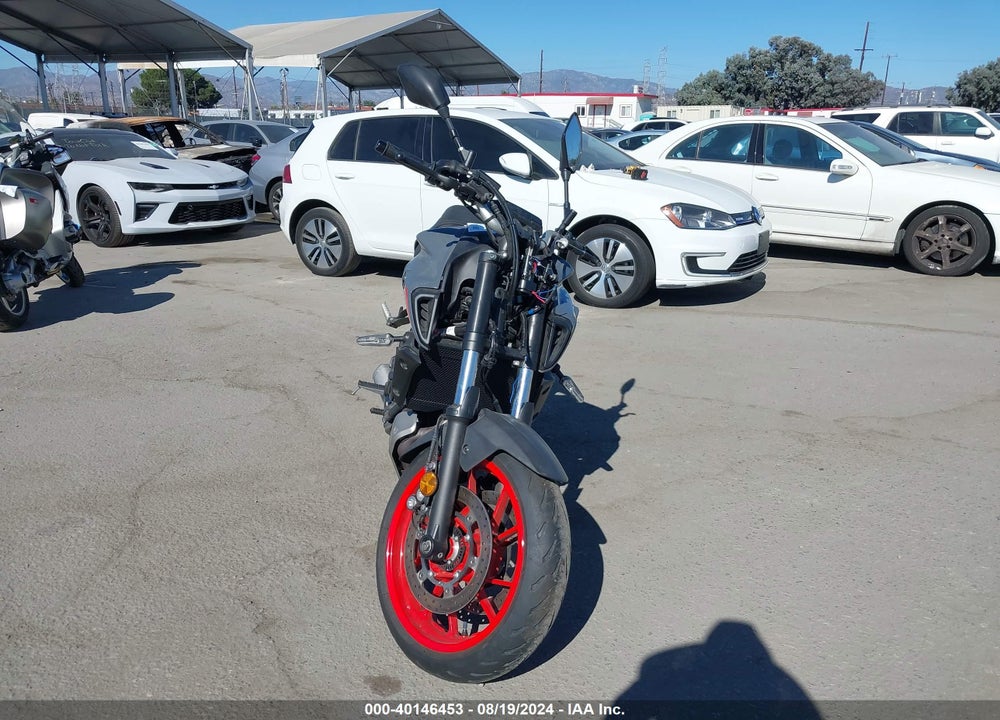 2021 YAMAHA MT07 C VIN: JYARM32Y6MA000323