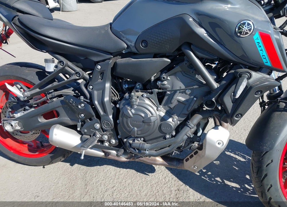 2021 YAMAHA MT07 C VIN: JYARM32Y6MA000323