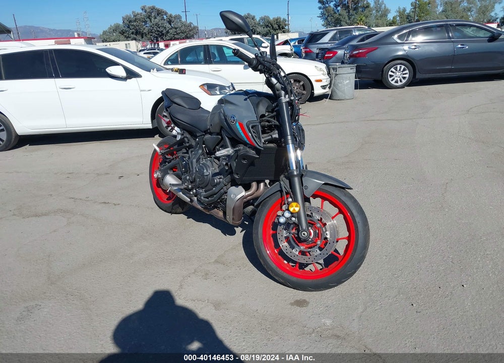 2021 YAMAHA MT07 C VIN: JYARM32Y6MA000323