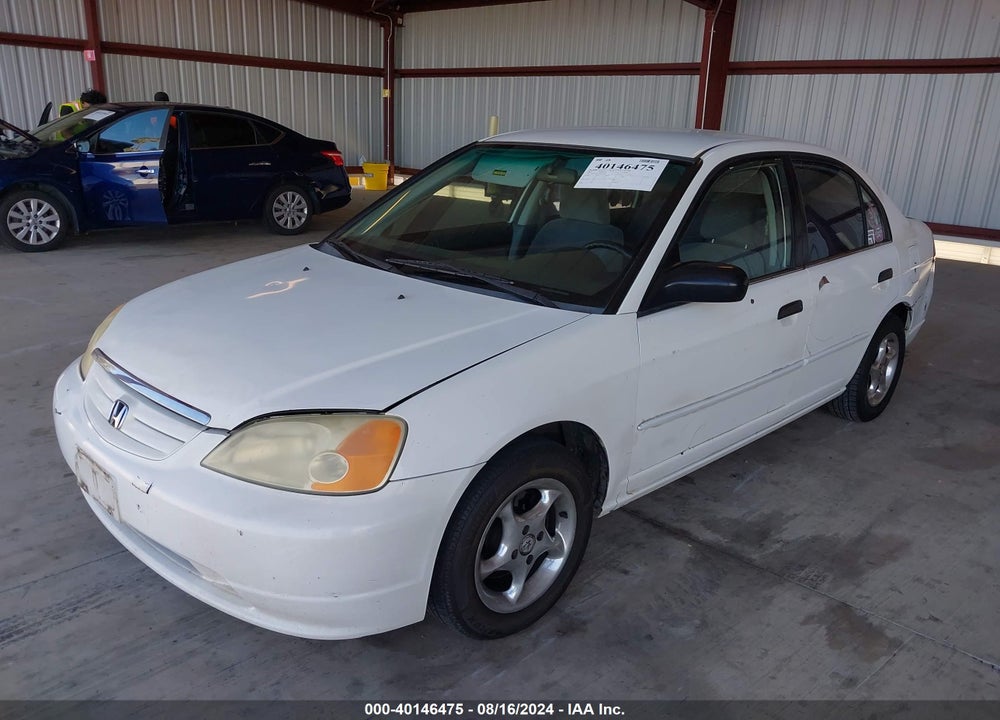 2001 HONDA CIVIC LX VIN: 2HGES16531H613575