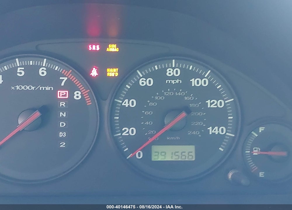 2001 HONDA CIVIC LX VIN: 2HGES16531H613575