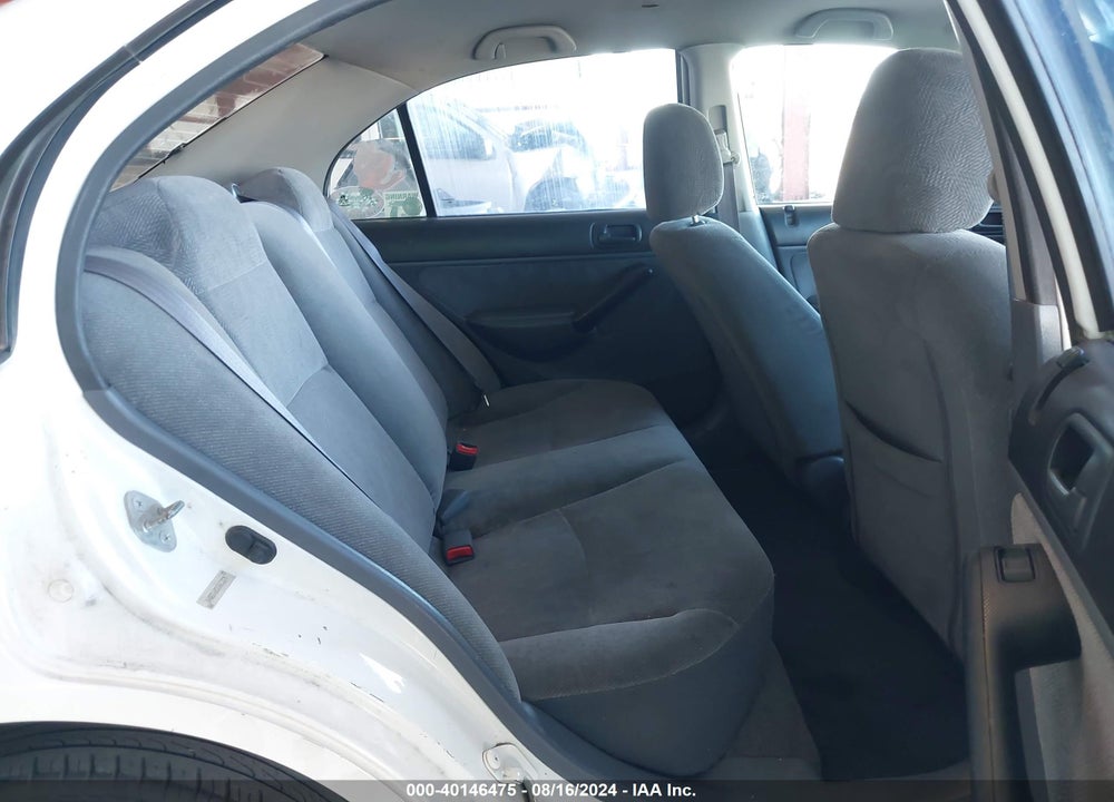 2001 HONDA CIVIC LX VIN: 2HGES16531H613575