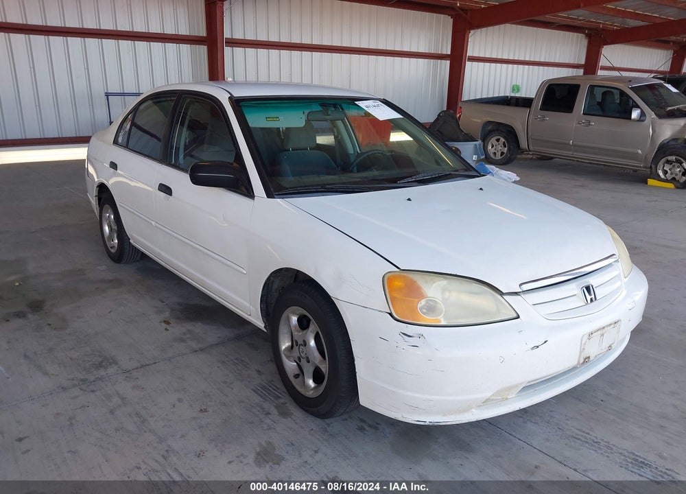 2001 HONDA CIVIC LX VIN: 2HGES16531H613575
