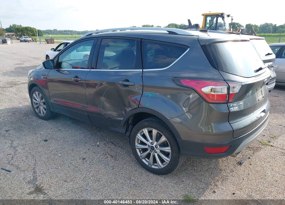 2017 FORD ESCAPE TITANIUM VIN: 1FMCU0J9XHUB22833