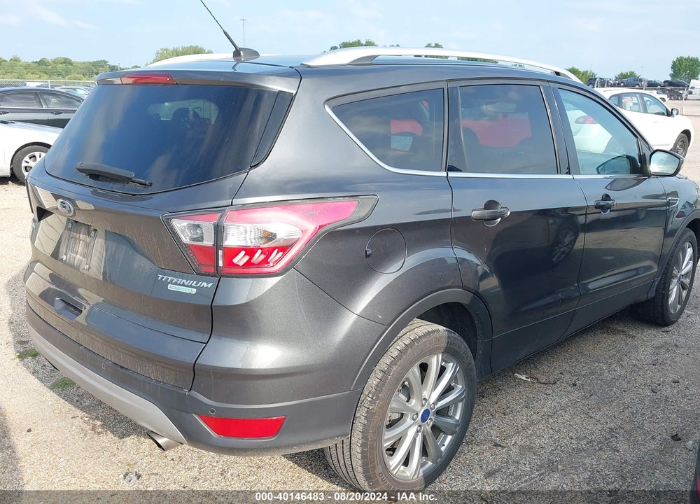 2017 FORD ESCAPE TITANIUM VIN: 1FMCU0J9XHUB22833