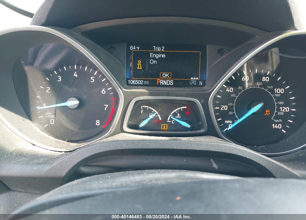 2017 FORD ESCAPE TITANIUM VIN: 1FMCU0J9XHUB22833