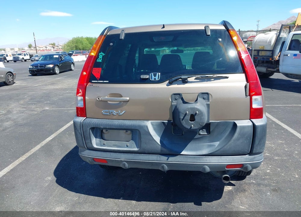 2004 HONDA CR-V EX VIN: SHSRD78804U251356