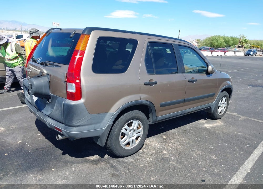 2004 HONDA CR-V EX VIN: SHSRD78804U251356