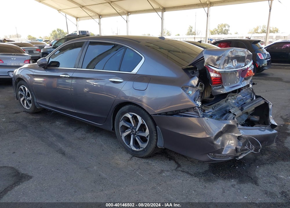 2016 HONDA ACCORD EX-L VIN: 1HGCR2F80GA033517
