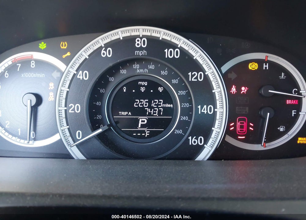 2016 HONDA ACCORD EX-L VIN: 1HGCR2F80GA033517