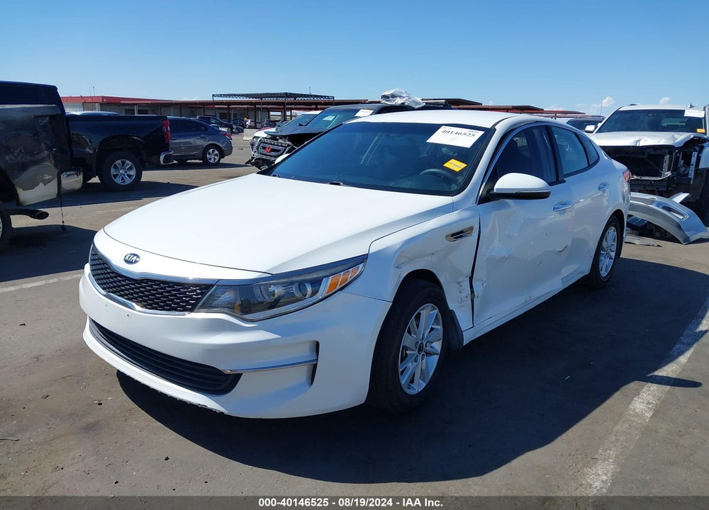 2016 KIA OPTIMA LX VIN: KNAGT4L3XG5076970