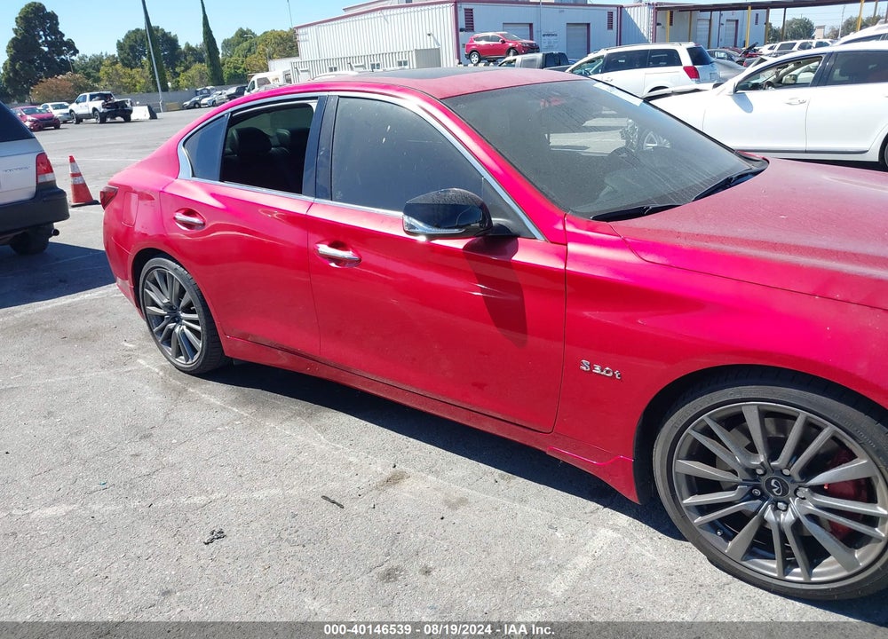2019 INFINITI Q50 3.0T RED SPORT 400 VIN: JN1FV7AP9KM760331