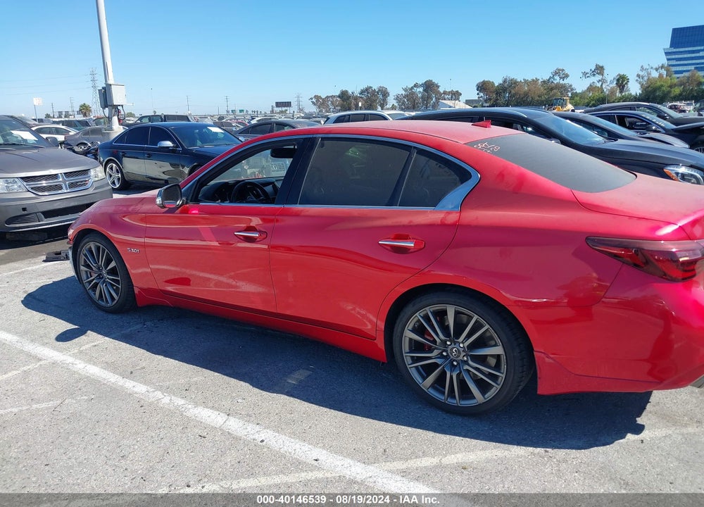 2019 INFINITI Q50 3.0T RED SPORT 400 VIN: JN1FV7AP9KM760331