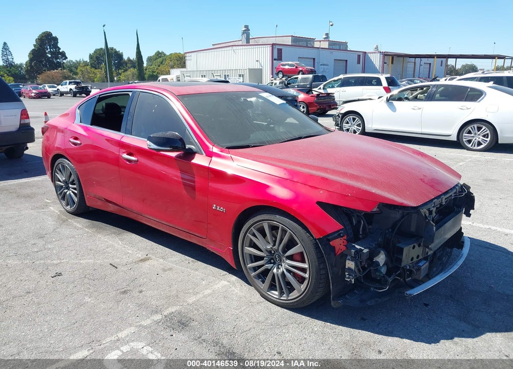 2019 INFINITI Q50 3.0T RED SPORT 400 VIN: JN1FV7AP9KM760331
