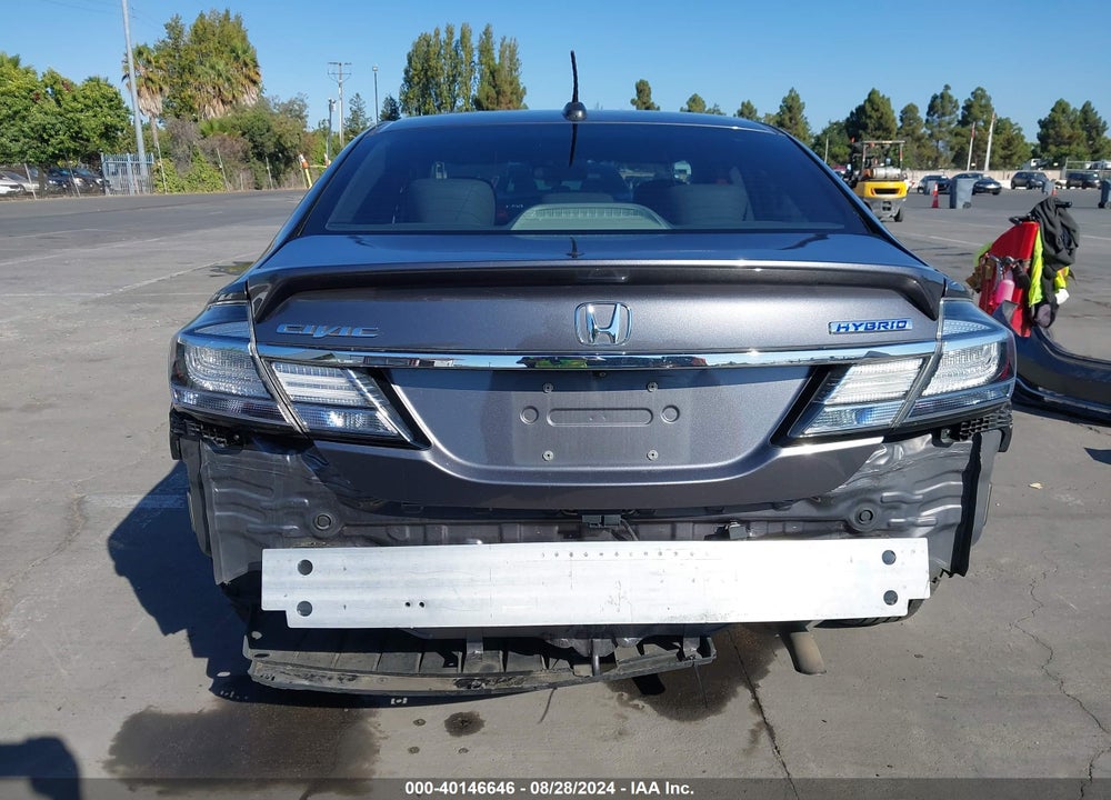 2015 HONDA CIVIC HYBRID VIN: 19XFB4F38FE002091