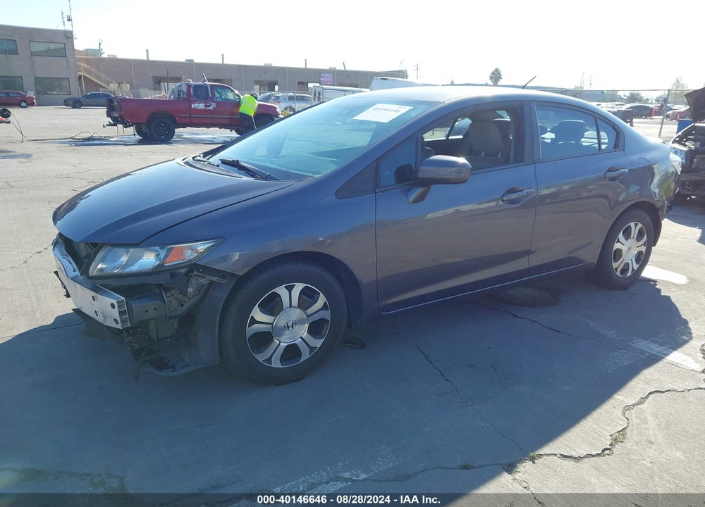 2015 HONDA CIVIC HYBRID VIN: 19XFB4F38FE002091