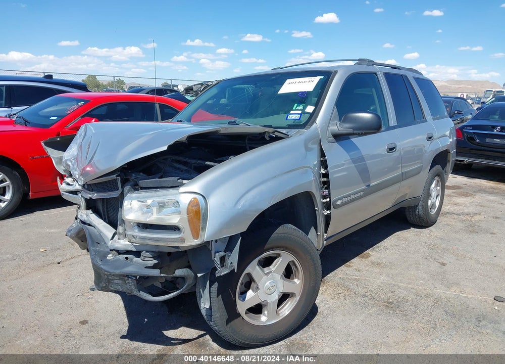 2004 CHEVROLET TRAILBLAZER VIN: 1GNDT13S542406546