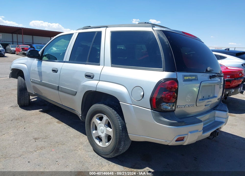 2004 CHEVROLET TRAILBLAZER VIN: 1GNDT13S542406546
