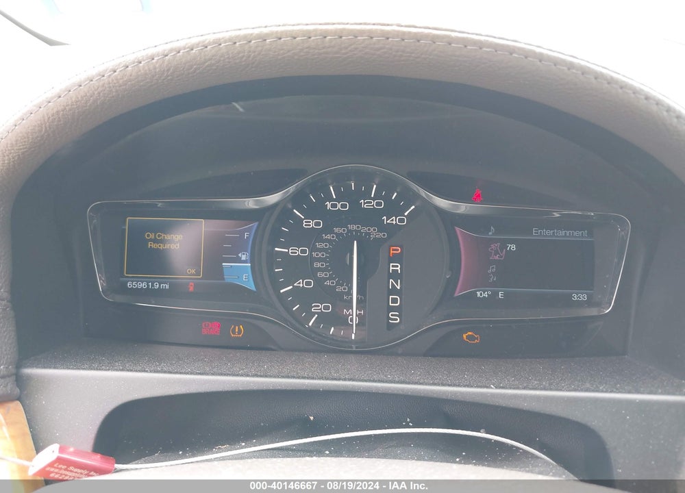 2013 LINCOLN MKX VIN: 2LMDJ6JK1DBL49156