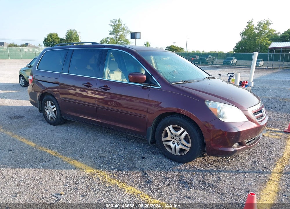2007 HONDA ODYSSEY EX-L VIN: 5FNRL38757B445489