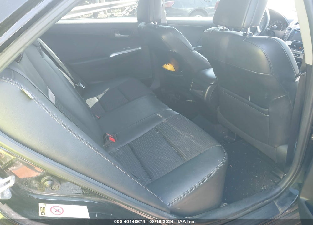 2013 TOYOTA CAMRY SE VIN: 4T1BF1FK9DU238560
