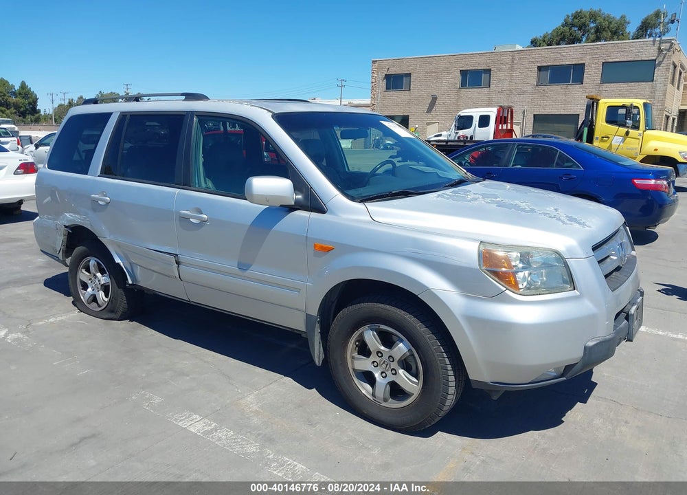 2007 HONDA PILOT EX-L VIN: 2HKYF18767H501660
